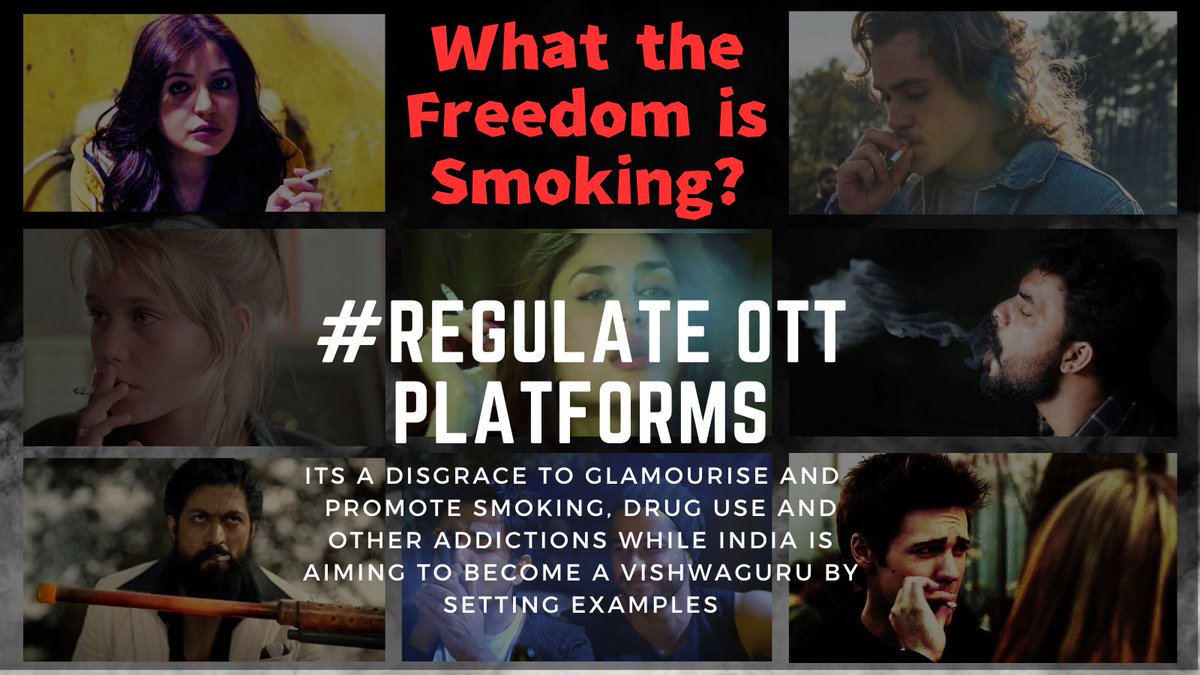 Digital content should not come at the cost of our moral values. Join the movement to regulate OTT platforms and stop digital pollution. #RegulateOTT StopDigitalPollution