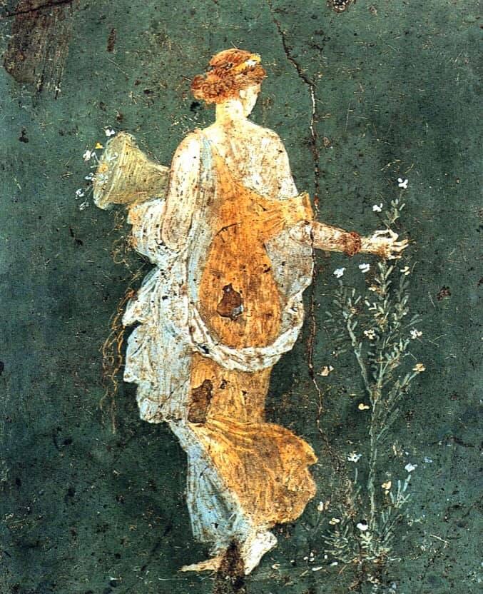 Mille fiori in primavera,la luna in autunno,una fresca brezza in estate,la neve in inverno. Se la tua mente non è rannuvolata da cose non necessarie,questa è la miglior stagione della tua vita.
Wu-men
Flora,affresco Villa Arianna, Stabiae
#pomeriggioinarte @atutti