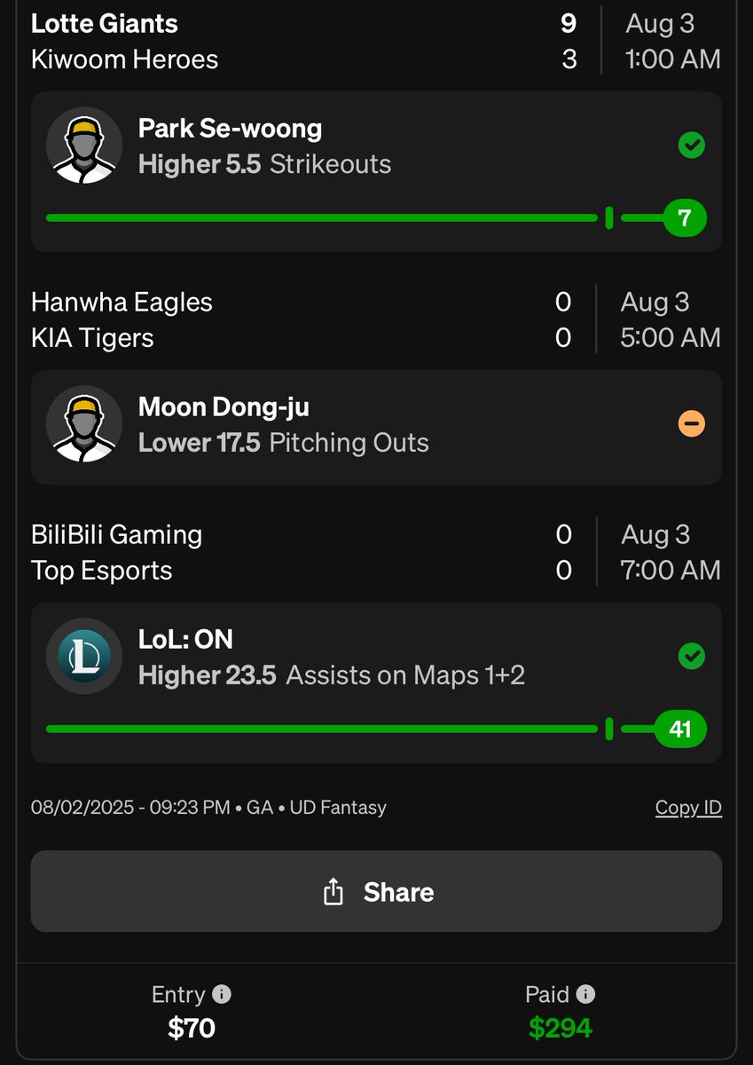 #SportsBettingX #UnderdogFantasy 🛹