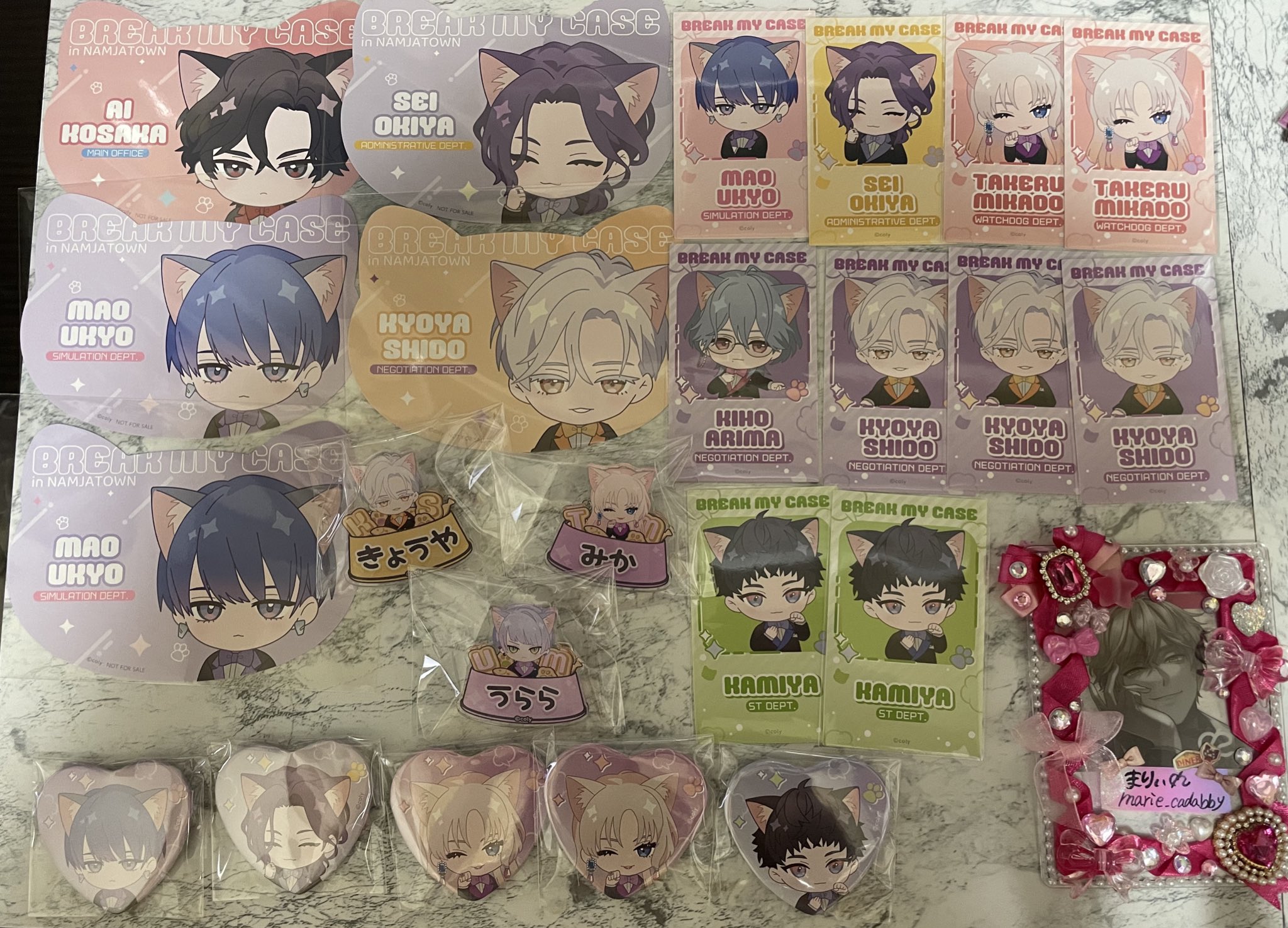 ブレマイ　隠岐谷　缶バッジ　特典 ブレマイ 1周年 アニバーサリー 缶バッジ チケット 特典 隠岐谷
