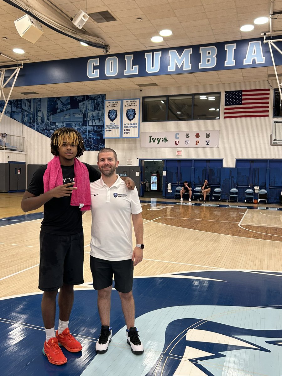 Had a great time at <a href="/CULionsMBB/">Columbia Men’s Basketball</a> camp! Thank you <a href="/CoachKevinHovde/">Kevin Hovde</a> and <a href="/CoachElkin/">Matt Elkin</a> for the opportunity to compete!