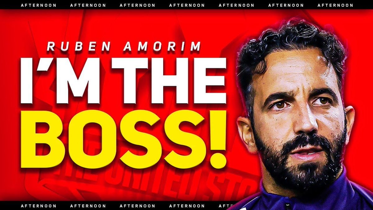 UnitedStandMUFC's tweet image. Amorim's Shock NEW Leadership team! Watch here buff.ly/o77YE0G