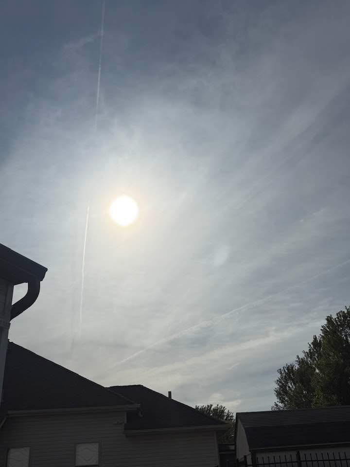 Hey <a href="/GovMikeDeWine/">Governor Mike DeWine</a> can we stop the chemtrails?!!! Sick of the haze every morning