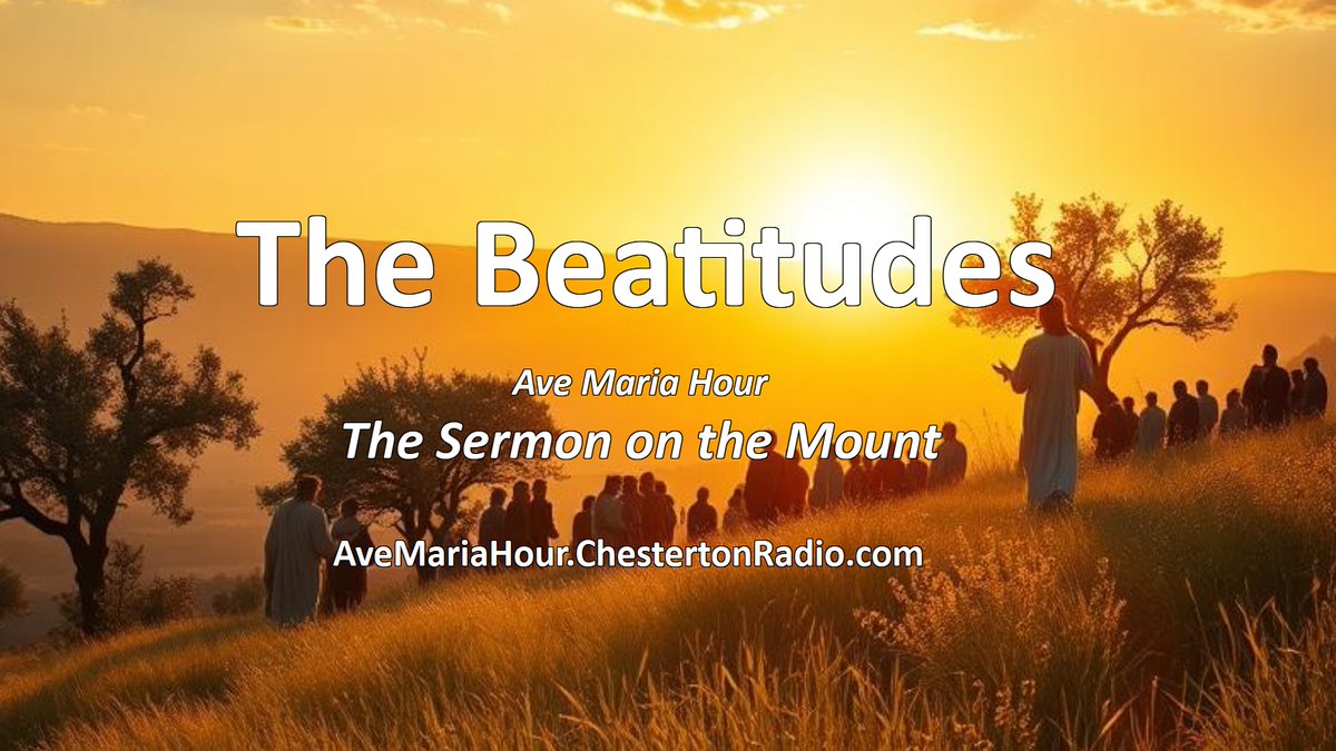 ✨ From “Poor in Spirit” to “Persecuted for Righteousness” – Experience the Sermon on the Mount through powerful storytelling. Today on the <a href="/ChestertonRadio/">Chesterton Radio Theatre</a> Live Stream!
youtube.com/live/6LZf21UyG…