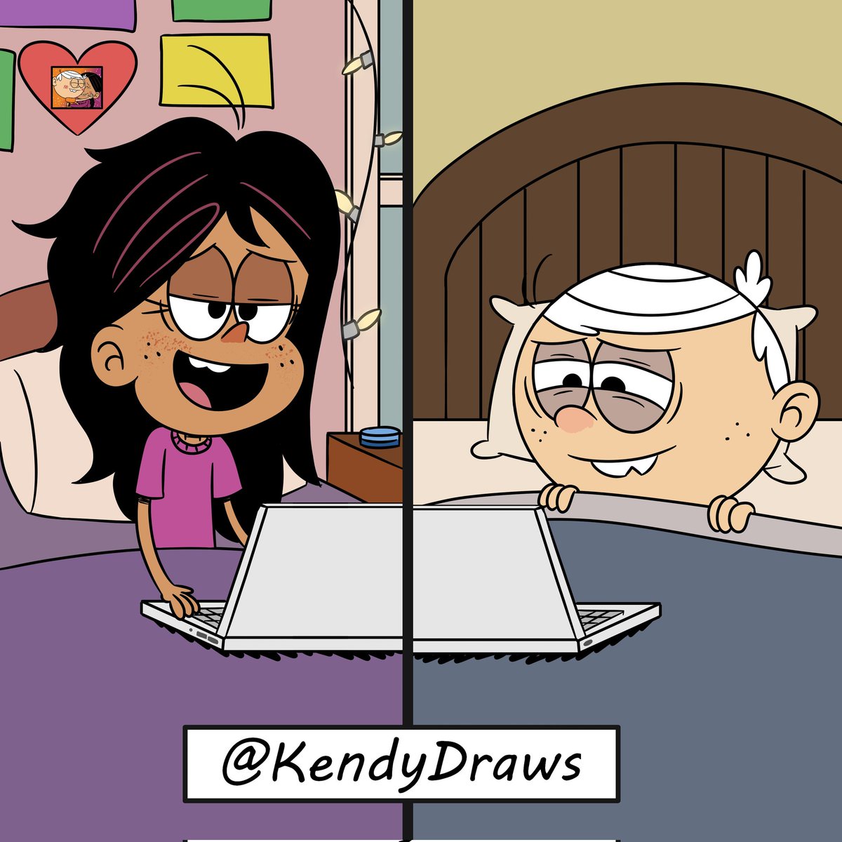 #RonniecolnWeek Day 06 : Sick Hosted by <a href="/xSunnyEclipse/">Sunny Eclipse</a> and <a href="/KyloRoud95/">｡⁠*𝐊𝐲𝐥𝐨 𝐑𝐨𝐮𝐝𝟗𝟓*｡</a>
.
.
.
.
.
#KendyDraws #art #arte #artist #nickelodeon #theloudhouse #thecasagrandes #LincolnLoud #RonnieAnne #RonnieAnneSantiago #Ronniecoln #fanart #ronniecolnweek2025