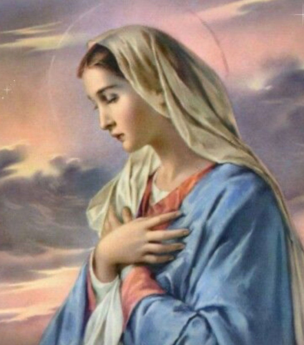 The Blessed Virgin Mary, our gentle Mother, watches over us and intercedes for us always.