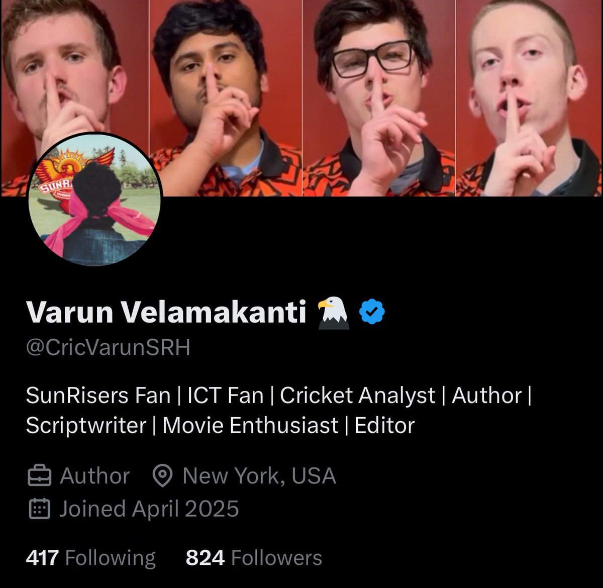 Let’s See How This Goes! Verified! 🧡

#TwitterVerified #SRH