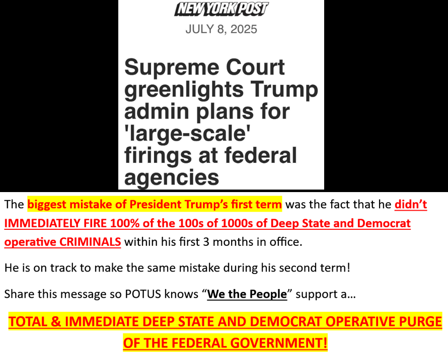 True_News_On_X's tweet photo. CONGRATULATIONS! @JudgeJeanine, start by FIRING all of the Deep State and Democrat Seditionists and criminals in your DC office!

They HATE you, @realDonaldTrump, ALL MAGA voters, and our Constitutional Republic!
https://t.co/qfROO7shLd