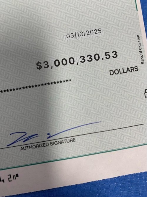 $3 MILLION checks are manifesting in your life. 

Drop "333" to claim it ✨️