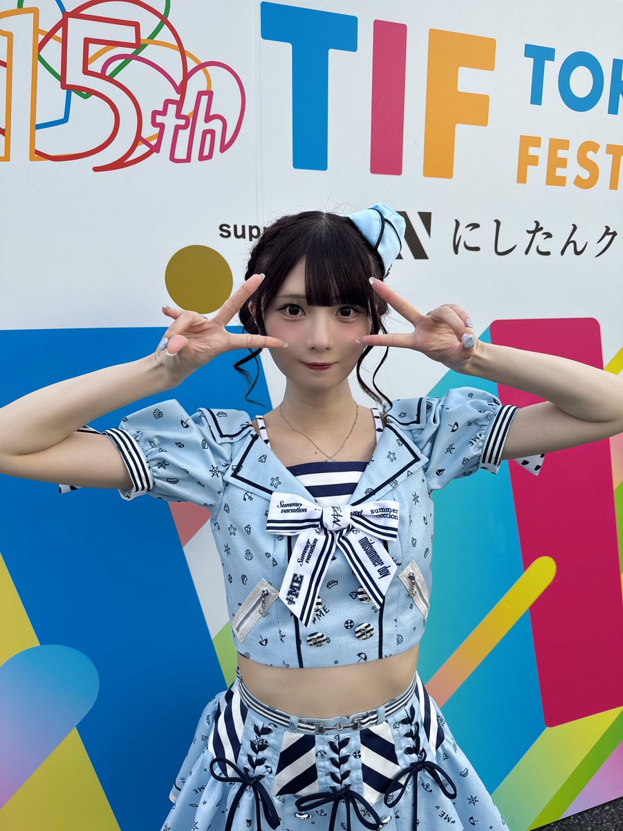 TIF2025 ありがとうございました🫧 あつあつだったね〜！！今日は下の