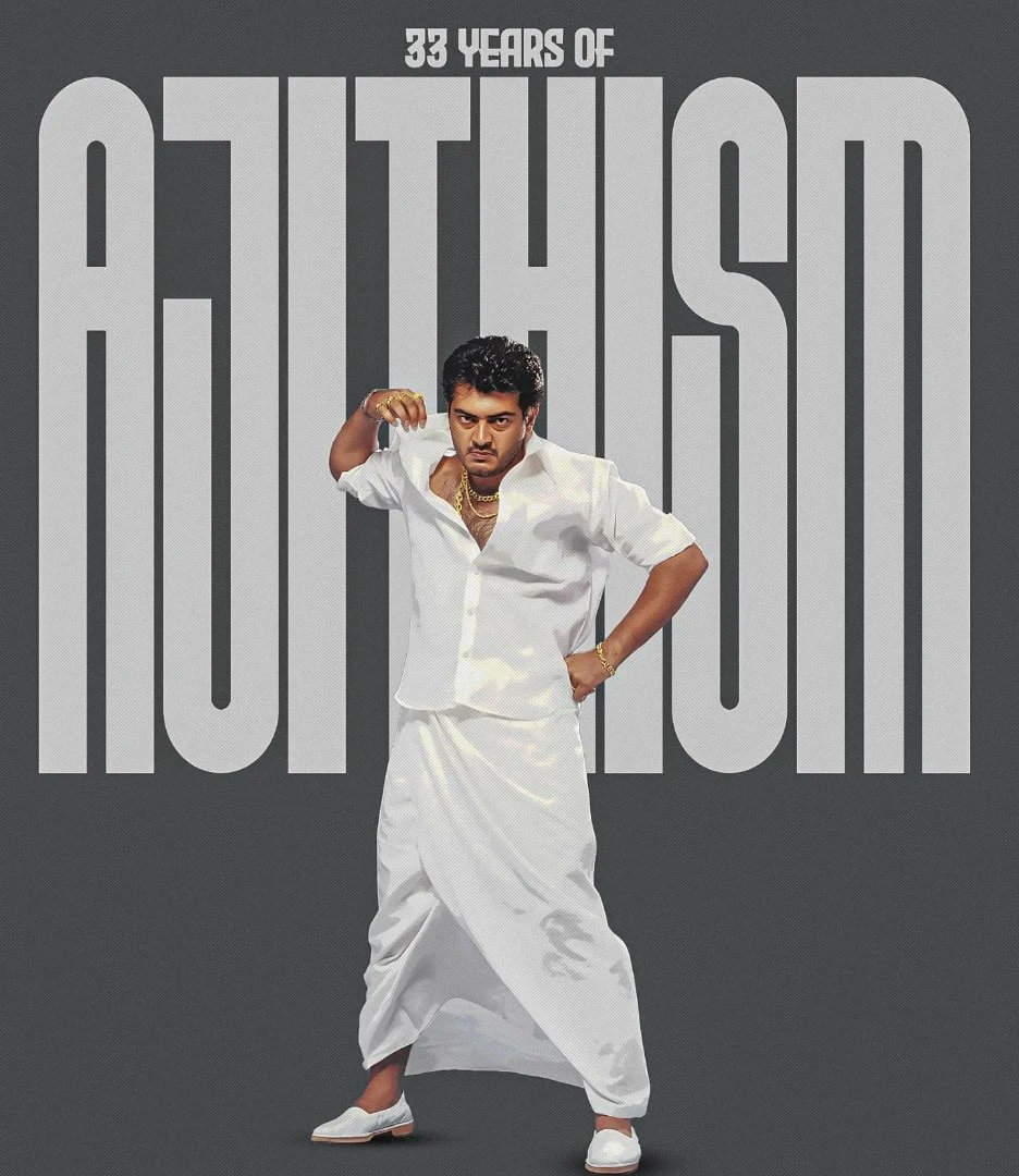 TeamTAK_'s tweet photo. #33YearsOfAJITHISM ♥️ https://t.co/fP3qv6RHlx