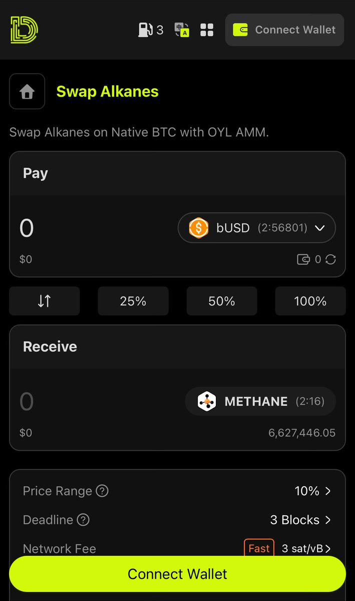 🚨 HISTORY MADE ON BITCOIN! 🚀💥
Stablecoin swaps just went live on #Alkanes thanks to the legend <a href="/moffat2021/">Moffat | Alkanes METHANE 💥</a> !
He went OTC for bUSD and launched the first native bUSD/METHANE LP no bridges, no wrapping, just pure Bitcoin DeFi magic. 🧪🟧

⚠️ bUSD is mainnet ready but public