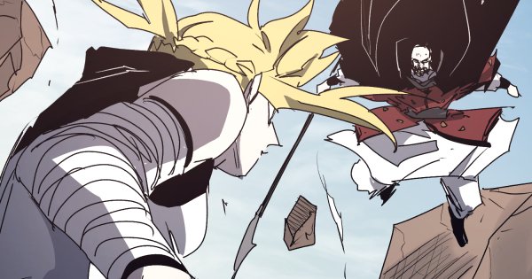 잔불의 기사 200화(미리보기 203화) 올라왔습니다. 
#잔불의기사