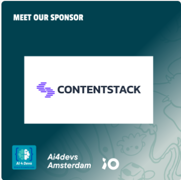 AI4Devs (@ai4devs) on Twitter photo Meet our new sponsor: <a href="/Contentstack/">Contentstack</a> powering the future of composable tech
<a href="/Ai4Devs/">AI4Devs</a> the AI-for-developers conference where the code comes first with 50% livecoding sessions
๐
Sept 19 โข Amsterdam
โก๏ธ๐๐ง๐๐ ๐ฎ๐ค๐ช๐ง ๐ฉ๐๐๐ ๐๐ฉ amsterdam.ai4devs.io
#AI #Conference Meet our new sponsor: <a href="/Contentstack/">Contentstack</a> powering the future of composable tech
<a href="/Ai4Devs/">AI4Devs</a> the AI-for-developers conference where the code comes first with 50% livecoding sessions
๐
Sept 19 โข Amsterdam
โก๏ธ๐๐ง๐๐ ๐ฎ๐ค๐ช๐ง ๐ฉ๐๐๐ ๐๐ฉ amsterdam.ai4devs.io
#AI #Conference