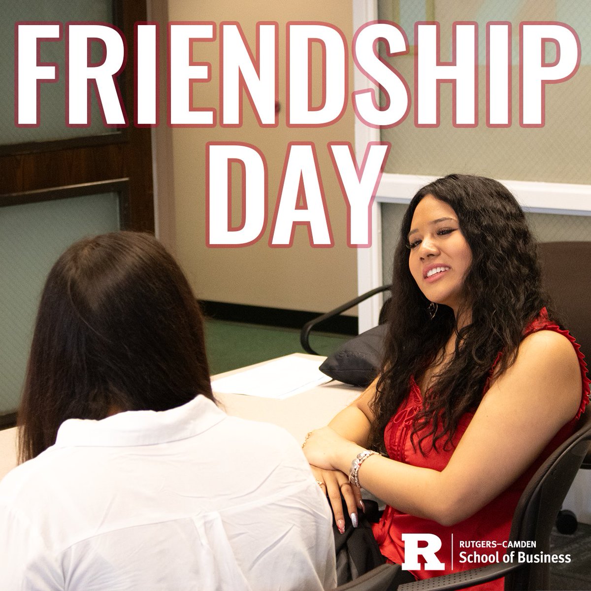 Happy Friendship Day! Take a moment to celebrate the friends you've met—on campus or online—who’ve supported you, cheered you on, and helped shape your journey. Here's to the people who make Rutgers feel like home. ❤️
#FriendshipDay #Rutgers #CollegeFriends #RutgersCommunity