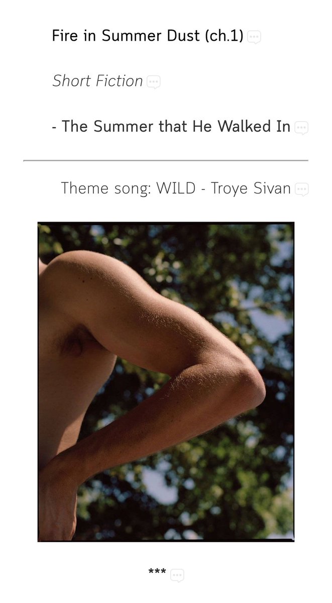 pls. retweet 🙏🏻
<a href="/BoZhanFiction/">𝐁𝐨𝐙𝐡𝐚𝐧𝐅𝐢𝐜𝐭𝐢𝐨𝐧 🦁🐰</a> <a href="/Hello_Writer95/">✨~𝐡𝐞𝐥𝐥𝐨𝐰𝐫𝐢𝐭𝐞𝐫~✨</a>

#กลิ่นไฟในฤดูร้อน
Chapter 1: The Summer that He walked in

Link: readawrite.com/c/31c431ed122f…

ฟิคสั้น 3 ตอนจบ (บรรยายล้วน) อัพตอนที่ 1 ให้แล้วคับมาอ่านกัน 
#ฟิคป๋อจ้าน #แนะนําฟิคป๋อจ้าน