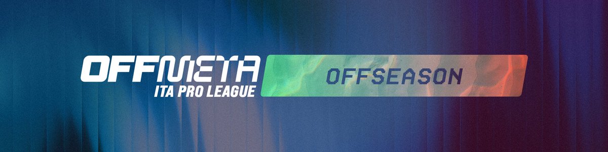 Inizia l' OffSeason di #ITAProLeague (CS2).

Una ladder estiva molto chill, in attesa della prossima vera stagione di IPL.

🪜 Modalità: Club Clash
🗓️ 03/08 → 28/08
🪙 30K FP (Top-3)

Al termine dell'OffSeason... Un banger: IPL "OG" 🔥

▶️ INFO &amp; GIOCA: ipl.offmeta.xyz