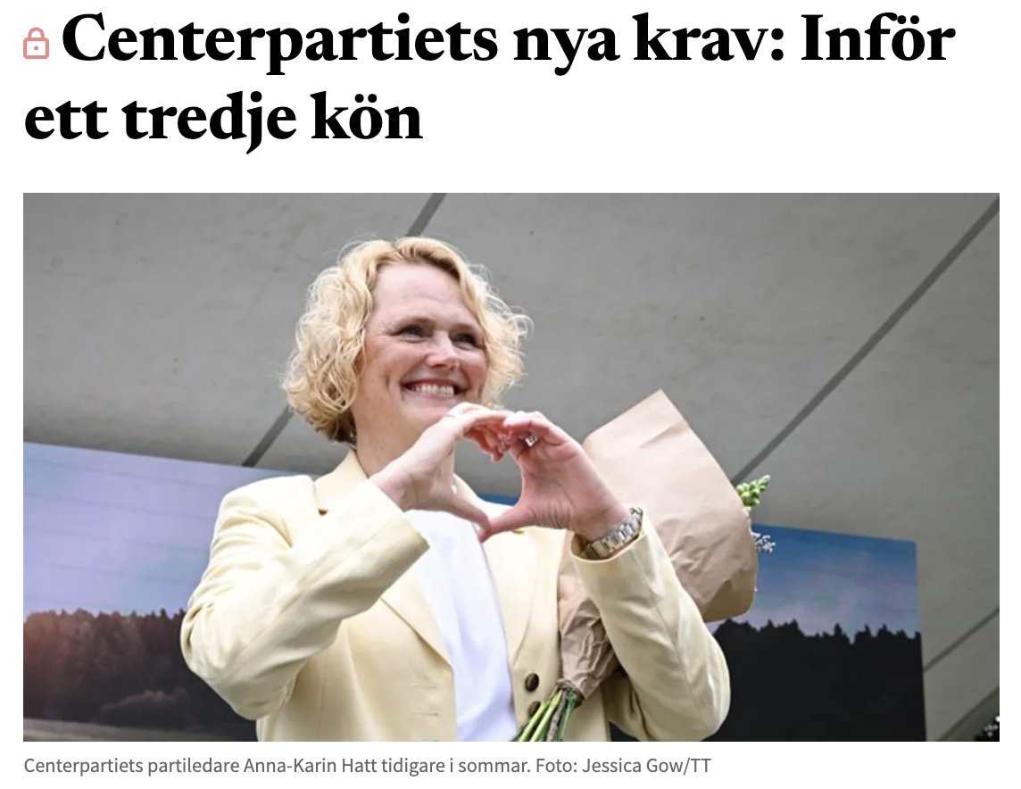 Bulletin (@bulletin_nu) on Twitter photo Nya draget från @centerpartiet och <a href="/annakarin_hatt/">Anna-Karin Hatt</a>
Gör det kriminellt att försöka hindra personer som tror att de har ett annat kön än det biologiska.
bulletin.nu/centerpartiets… Nya draget från @centerpartiet och <a href="/annakarin_hatt/">Anna-Karin Hatt</a>
Gör det kriminellt att försöka hindra personer som tror att de har ett annat kön än det biologiska.
bulletin.nu/centerpartiets…
