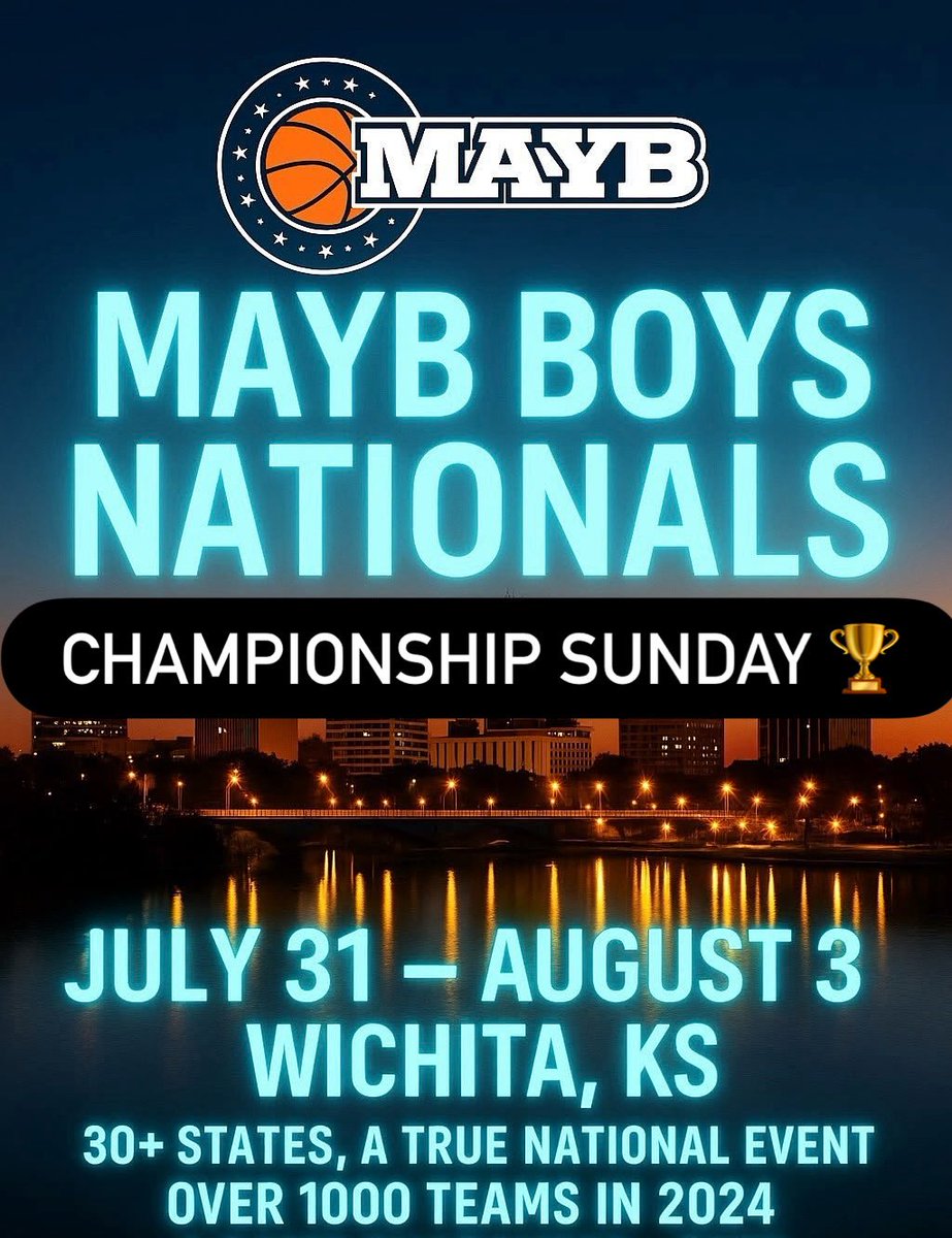 It’s championship Sunday at MAYB Nationals! Our 17U team and 11U - Wesley are both in the semifinals of bracket play today! 🏆