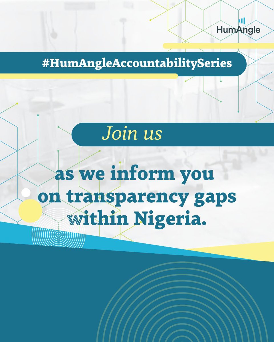 Not only has HumAngle documented the human cost of conflict, we have also pursued accountability in areas that are often overlooked.

Join #HumAngleAccountabilitySeries as we call your attention to these areas and the money trail that has left many communities impoverished.