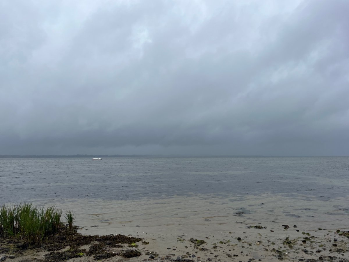 Die Wettergötter sind mir nicht mehr hold - mit Überqueren der deutschen Grenze hat es angefangen zu regnen und noch nicht wieder aufgehört. Wenn ich nicht schon wüsste, wie schön es hier bei gutem Wetter sein kann… na ja. Schöne Grüße von der Ostsee jedenfalls.