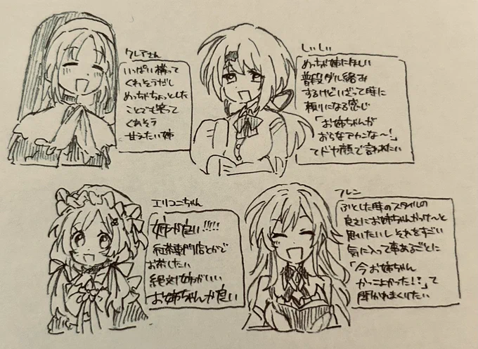 定期的ににじさんじお姉ちゃんにほしいライバーのこと考えてしまう(キモオタ人格) 