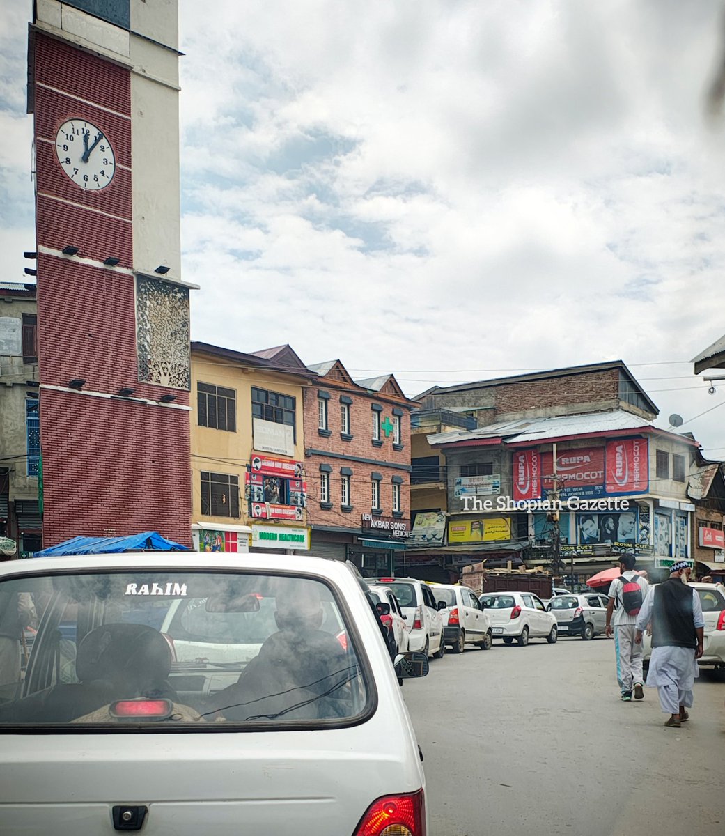 The Shopian Gazette (@shopiangazette) on Twitter photo Daily Traffic Jam in #Shopian When Will It End?
Every single day, Shopian Main Town especially the District #Hospital_Road faces severe congestion <a href="/dmshopian/">District Shopian Official</a> <a href="/shishrgupta/">Shishr Gupta</a> <a href="/OfficeOfLGJandK/">Office of LG J&K</a> <a href="/DivComKash/">Divisional Commissioner Kashmir</a> <a href="/DistrictShopian/">District Shopian</a> <a href="/MCShopian/">Municipal Council Shopian</a> <a href="/Informationspn/">Information & PR, Shopian</a> Daily Traffic Jam in #Shopian When Will It End?
Every single day, Shopian Main Town especially the District #Hospital_Road faces severe congestion <a href="/dmshopian/">District Shopian Official</a> <a href="/shishrgupta/">Shishr Gupta</a> <a href="/OfficeOfLGJandK/">Office of LG J&K</a> <a href="/DivComKash/">Divisional Commissioner Kashmir</a> <a href="/DistrictShopian/">District Shopian</a> <a href="/MCShopian/">Municipal Council Shopian</a> <a href="/Informationspn/">Information & PR, Shopian</a>