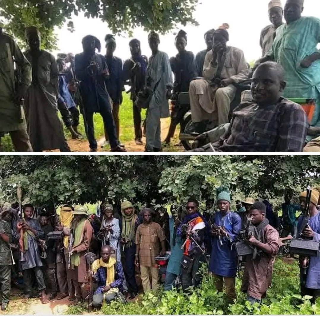 Bakatsine (@dankatsina50) on Twitter photo ALERT: This afternoon, bandits attacked farmers in Marnona, Wurno LGA, Sokoto State, killing some & abducting several others. If authorities fail to act, these repeated attacks on farmers could push Nigeria deeper into food crisis.
<a href="/NuhuRibadu/">Nuhu Ribadu</a> <a href="/NGRPresident/">Presidency Nigeria</a> <a href="/AM_Saleeeem/">My Deen My Swag 💫</a> <a href="/___Bils/">La Présidente de la République de la Farine</a> ALERT: This afternoon, bandits attacked farmers in Marnona, Wurno LGA, Sokoto State, killing some & abducting several others. If authorities fail to act, these repeated attacks on farmers could push Nigeria deeper into food crisis.
<a href="/NuhuRibadu/">Nuhu Ribadu</a> <a href="/NGRPresident/">Presidency Nigeria</a> <a href="/AM_Saleeeem/">My Deen My Swag 💫</a> <a href="/___Bils/">La Présidente de la République de la Farine</a>
