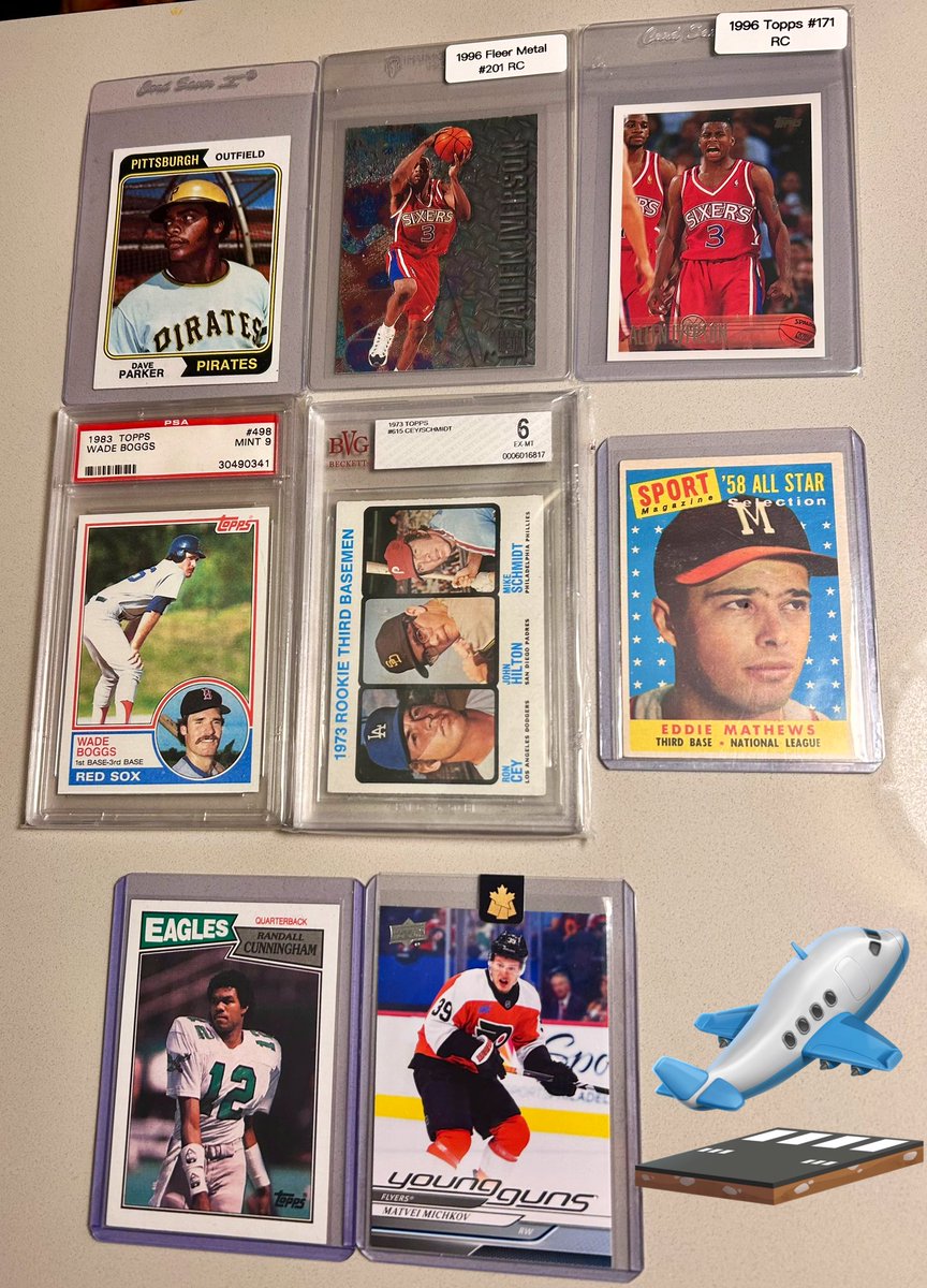 2025 pick-ups from #TheNational. #nscc #nscc2025 #nscc25 #topps #sportscards
One more day to go.