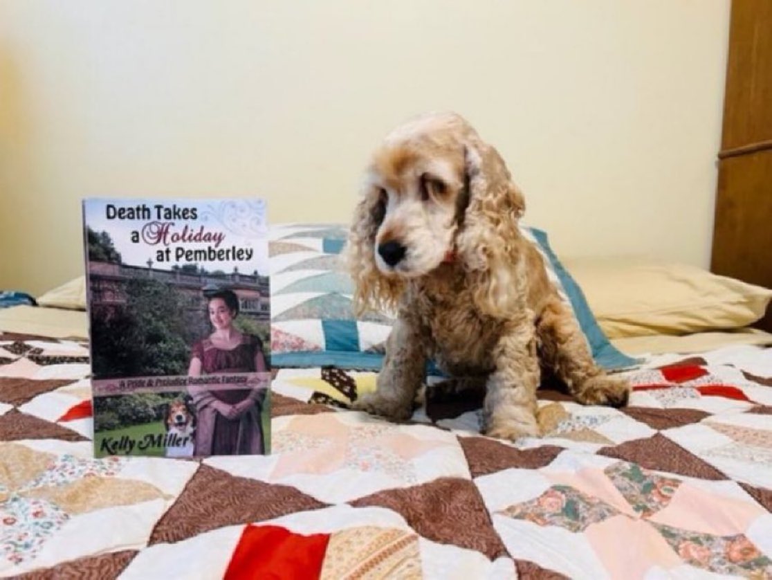 Joy York (@joyyorkauthor) on Twitter photo Your romantic weekend escape by Kelly Miller!
<a href="/Kellyrei007/">Kelly Miller, Amazon Best-Selling Author 💜🐶🐎</a>
“riveting and delightful”
⭐️⭐️⭐️⭐️⭐️
“Death Takes a Holiday at Pemberley,” a #PrideandPrejudice #Regency #Paranormal #Romance ideal for fans of #Bridgerton or #JaneAusten!
bookgoodies.com/a/B07SWY9RCH
Mr. Darcy vs an angel Your romantic weekend escape by Kelly Miller!
<a href="/Kellyrei007/">Kelly Miller, Amazon Best-Selling Author 💜🐶🐎</a>
“riveting and delightful”
⭐️⭐️⭐️⭐️⭐️
“Death Takes a Holiday at Pemberley,” a #PrideandPrejudice #Regency #Paranormal #Romance ideal for fans of #Bridgerton or #JaneAusten!
bookgoodies.com/a/B07SWY9RCH
Mr. Darcy vs an angel