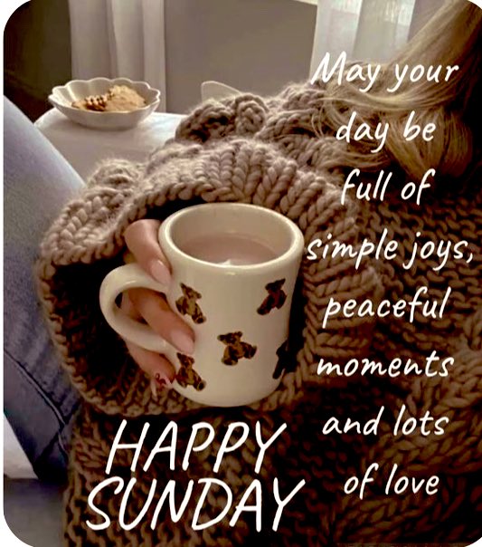 Happy Sunday Fam‼️Here’s to soft moments, quiet thoughts, and hearts full of gratitude. Take the day to rest, reflect, and receive. 🤗 If it doesn’t bring joy, calm, or smiles, it can wait until Monday. 😊Love y’all! 🥰