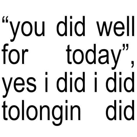 Aku hari ini : ☹️☹️☹️☹️☹️☹️