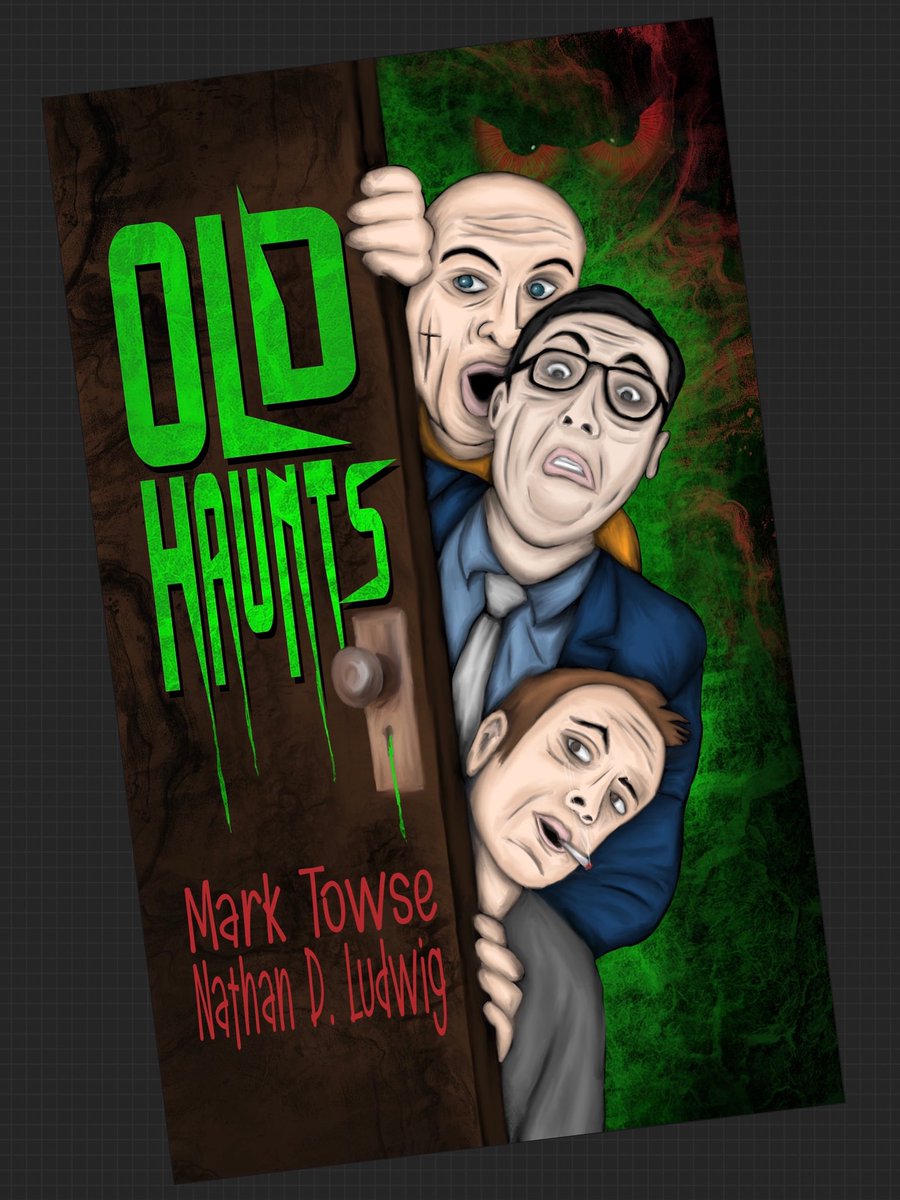 The Evil Cookie Publishing (@evilcookiepub) on Twitter photo COVER REVEAL: How should I describe this one? I know… ‘Insidious meets The Three Stooges’ 🙂 OLD HAUNTS is a brand new novel from the chaotic tag team of <a href="/MarkTowsey12/">Mark Towse</a> and Nathan Ludwig, Releasing August 29th Artwork: <a href="/ktrapjones/">K. Trap Jones</a> COVER REVEAL: How should I describe this one? I know… ‘Insidious meets The Three Stooges’ 🙂 OLD HAUNTS is a brand new novel from the chaotic tag team of <a href="/MarkTowsey12/">Mark Towse</a> and Nathan Ludwig, Releasing August 29th Artwork: <a href="/ktrapjones/">K. Trap Jones</a>