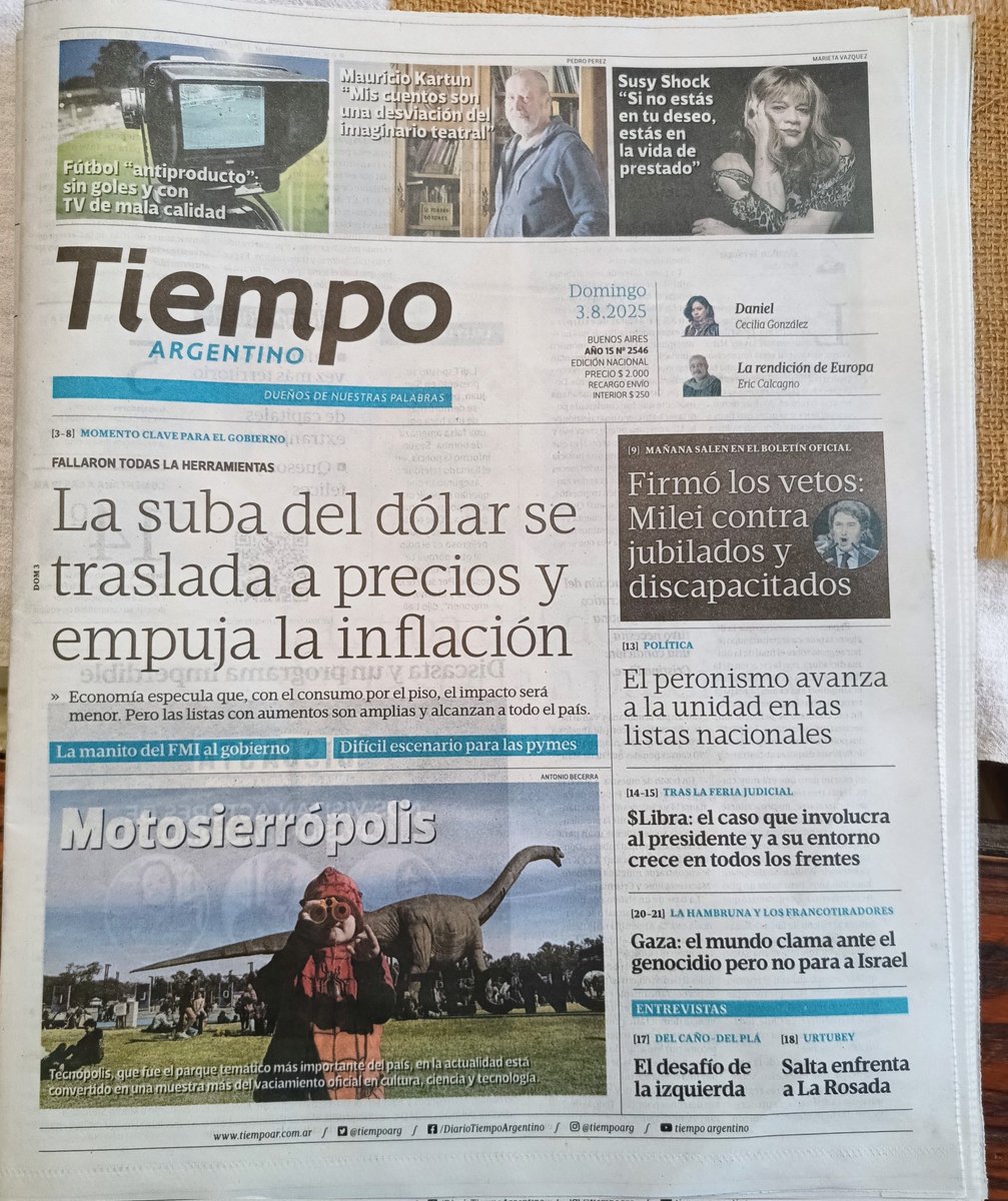 SiPreBA - Sindicato de Prensa de Buenos Aires (@sipreba) on Twitter photo 📰 Desde el SiPreBA apostamos a la organización colectiva del trabajo en prensa para defender el derecho a la información: hace 9 años <a href="/tiempoarg/">Tiempo Argentino</a>
es ejemplo cooperativo de esa lucha.
📇 Asociate: apoyá el periodismo profesional, plural y autogestivo.
➡️tiempoar.com.ar/suscripciones/ 📰 Desde el SiPreBA apostamos a la organización colectiva del trabajo en prensa para defender el derecho a la información: hace 9 años <a href="/tiempoarg/">Tiempo Argentino</a>
es ejemplo cooperativo de esa lucha.
📇 Asociate: apoyá el periodismo profesional, plural y autogestivo.
➡️tiempoar.com.ar/suscripciones/