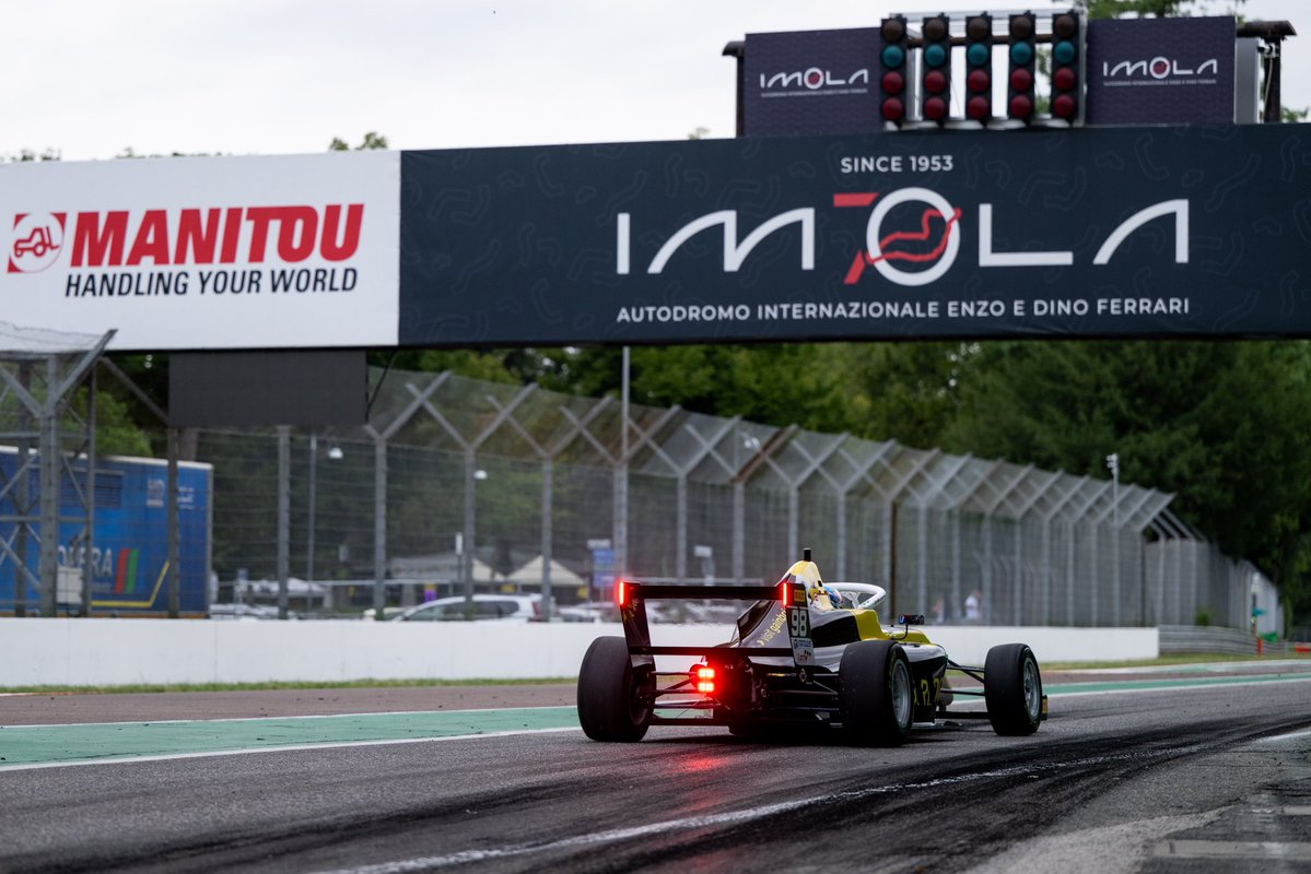 PREMA (@prema_team) on Twitter photo A dominant Sunday for our F4 team 🤩
An all-PREMA lockout 🥇🥈🥉 on both the overall and rookie podiums! Well done to <a href="/Pilot_Bondarev/">Oleksandr Bondarev</a> for his maiden win this year 🏆
#PREMARacing #F4 #Imola A dominant Sunday for our F4 team 🤩
An all-PREMA lockout 🥇🥈🥉 on both the overall and rookie podiums! Well done to <a href="/Pilot_Bondarev/">Oleksandr Bondarev</a> for his maiden win this year 🏆
#PREMARacing #F4 #Imola