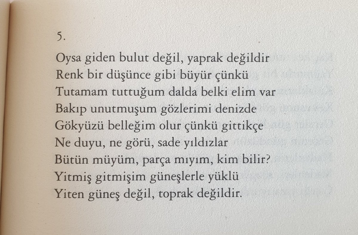 cikisharitasi's tweet photo. "Yitmiş gitmişim güneşlerle yüklü."

Melih Cevdet Anday. https://t.co/HqnF1adp9m
