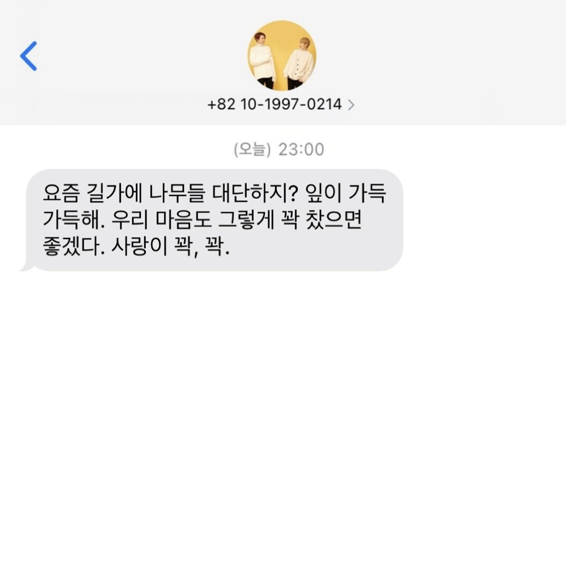 2017.08.03
요즘 길가에 나무들 대단하지? 잎이 가득가득해
우리 마음도 그렇게 꽉 찼으면 좋겠다
사랑이 꽉 꽉