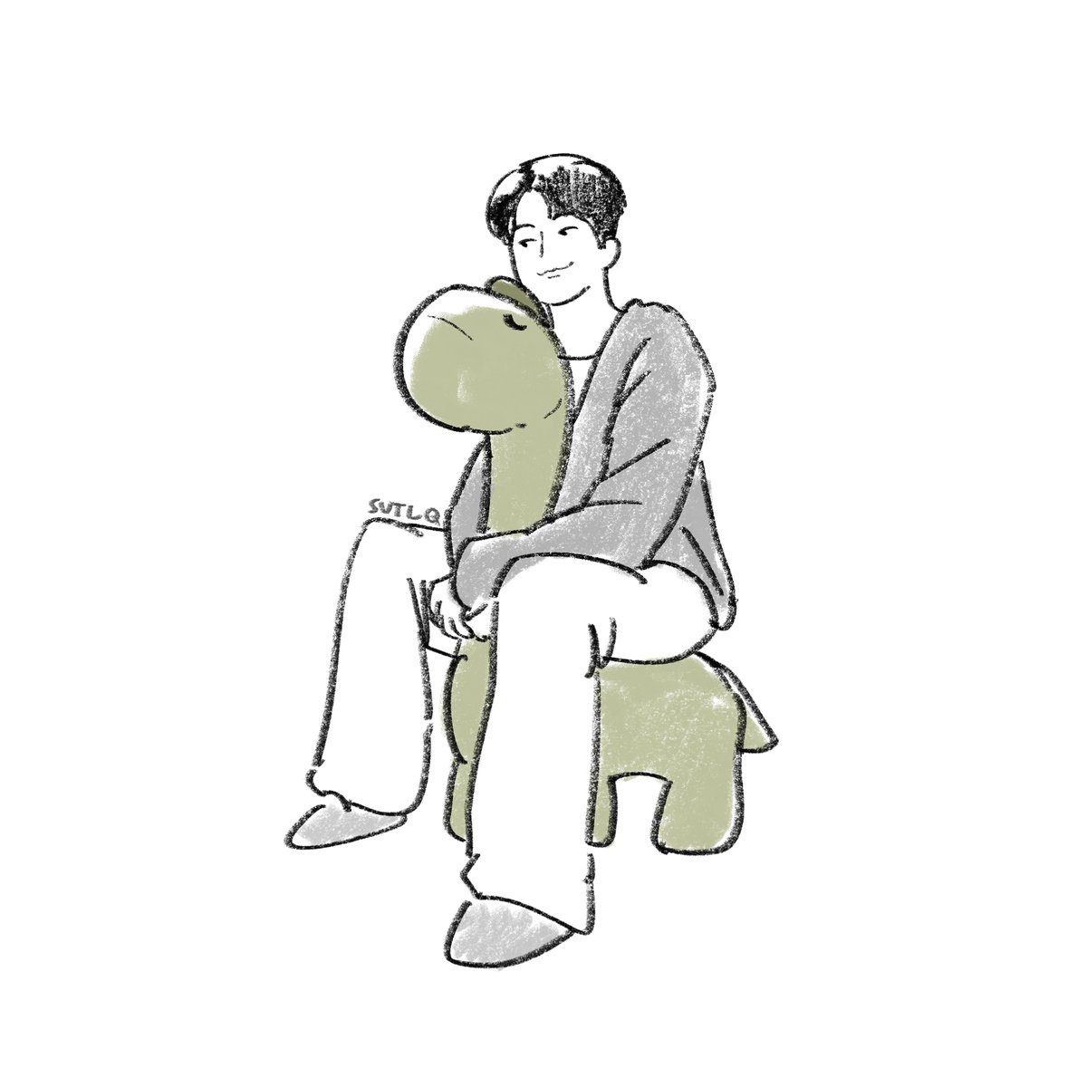 svtlowqual's tweet photo. wonwoo riding a dinosaur? oh i said im sure. #WONWOO https://t.co/diYX2j3GrW