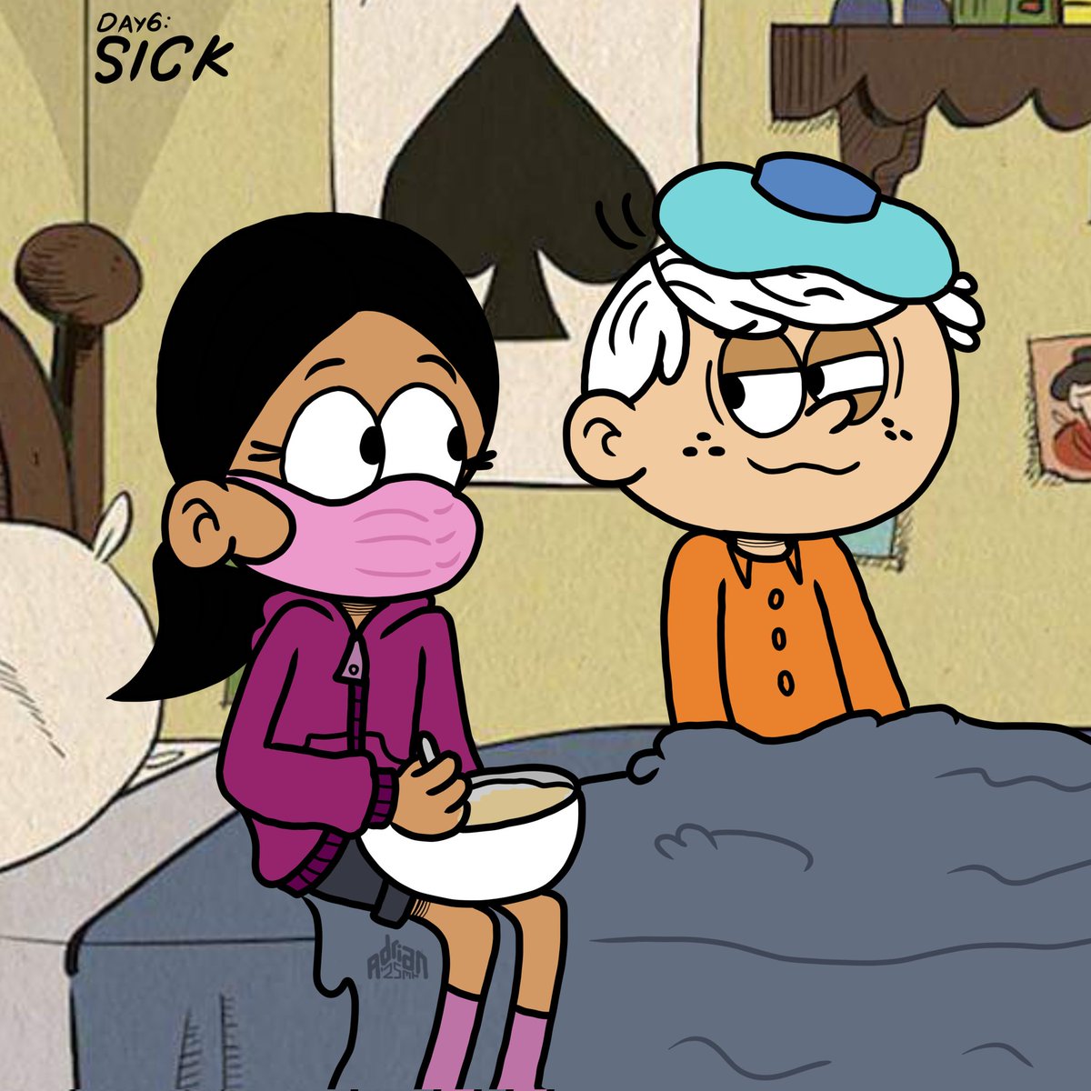 AdrianM_Prya03's tweet image. Take Care

Ronniecoln Week 2025 (by @xSunnyEclipse and @KyloRoud95) - Day 6: **Sick**

Ronnie cares for him during sick days.

#SickDay #AgedUp #RonniecolnWeek #RonniecolnWeek2025 #LincolnLoud #RonnieAnneSantiago #Ronniecoln #TheLoudHouse #TheCasagrandes