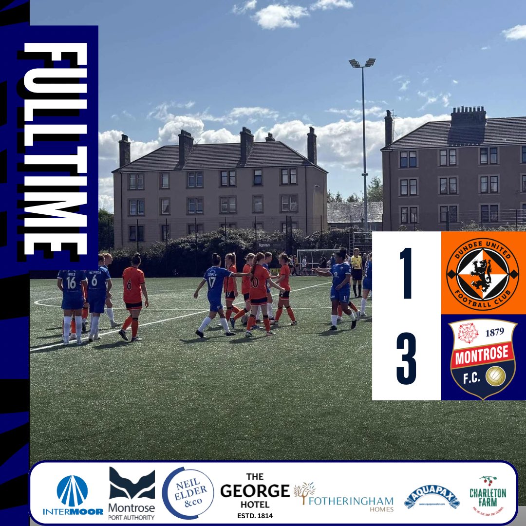 𝗙𝘂𝗹𝗹-𝘁𝗶𝗺𝗲! ⏰

A first-half brace from new signing Kaela McDonald-Nguah, followed by a second-half goal from Jade McLaren, sealed the win. ✅⚽