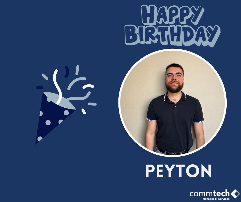 CommTechIT's tweet image. Wishing you a very happy birthday, Peyton! 🎈