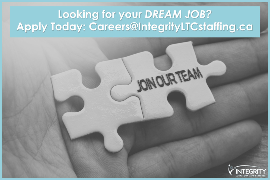 IntegrityLTC (@integrityltc) on Twitter photo Are you looking for meaningful employment? Give back to our local LTC community! Join Team Integrity Today! π
Apply Now: Careers@IntegrityLTCstaffing.ca Are you looking for meaningful employment? Give back to our local LTC community! Join Team Integrity Today! π
Apply Now: Careers@IntegrityLTCstaffing.ca