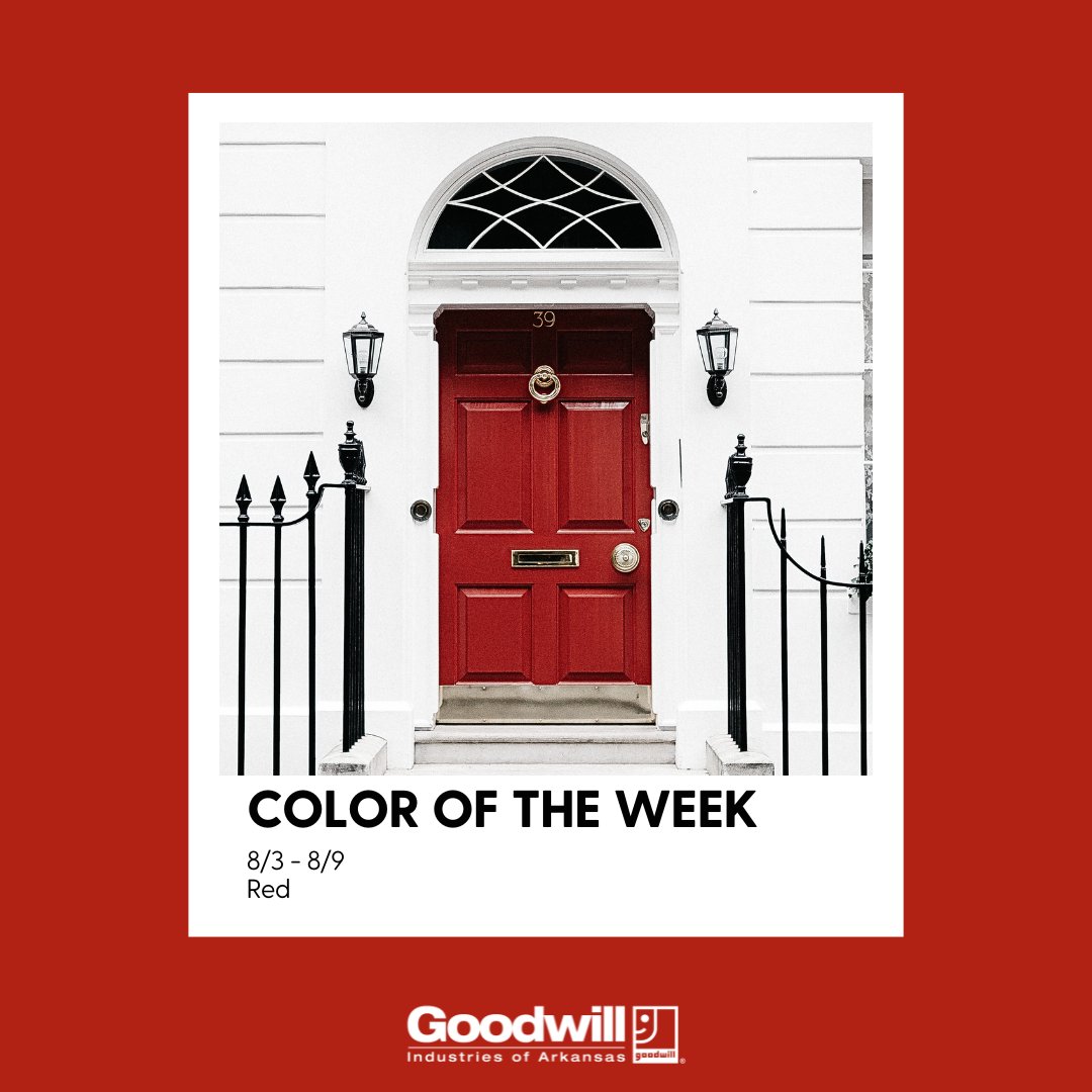 The color of the week is RED! All items with red tags are 50% off. ❤️🥰🍎 #HappyThrifting