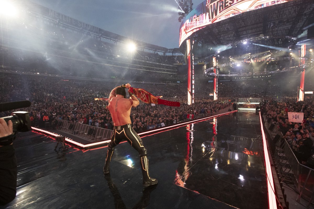 Triple H (@tripleh) on Twitter photo Adding to the long list of moments and insane celebrations…the “Heist of the Summer”.
Congratulations <a href="/WWERollins/">Seth Rollins</a>.
Night 2 of #SummerSlam. Are you ready? Adding to the long list of moments and insane celebrations…the “Heist of the Summer”.
Congratulations <a href="/WWERollins/">Seth Rollins</a>.
Night 2 of #SummerSlam. Are you ready?