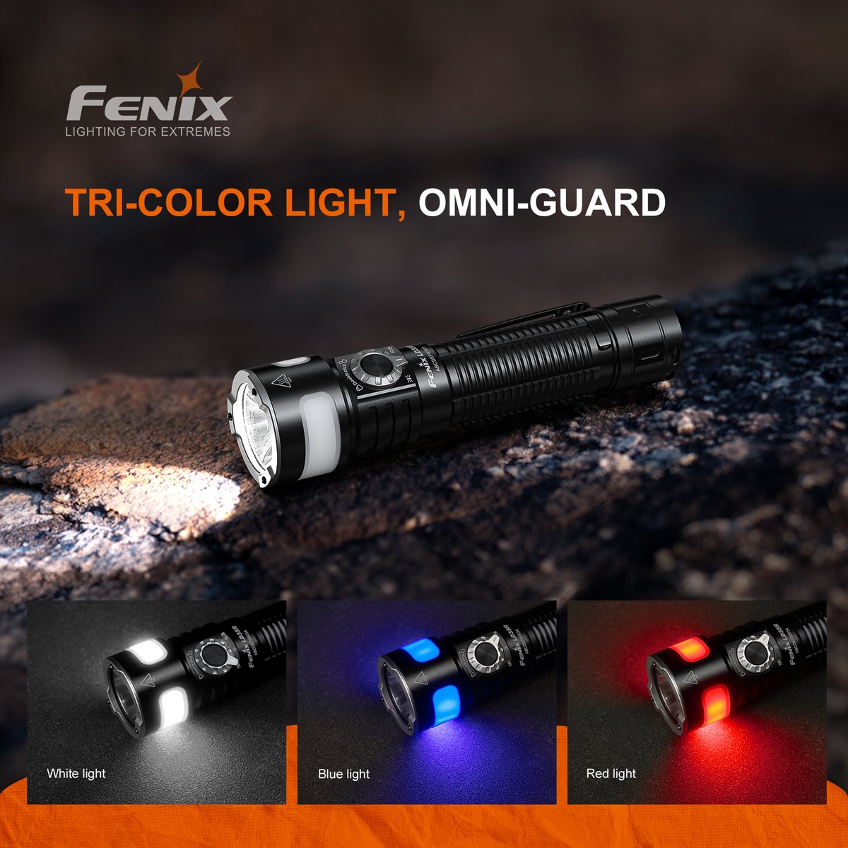 FenixLinternas's tweet image. La nueva Fenix LD35R: 1.800 lm, luz lateral multicolor, hasta 101 h de autonomía, punta rompecristales y cola magnética. Compacta, resistente e impermeable (IP68). 💡👉 bit.ly/4lZeez6
