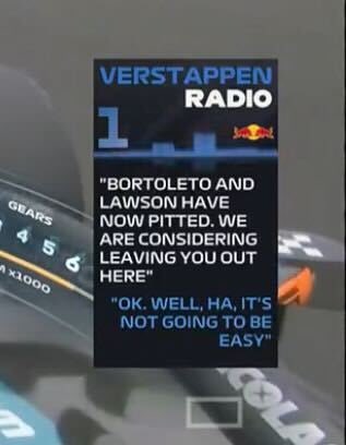 Lambiase: “Bortoletto ve Lawson pite girdiler. Seni pistte tutmayı düşünüyoruz.”