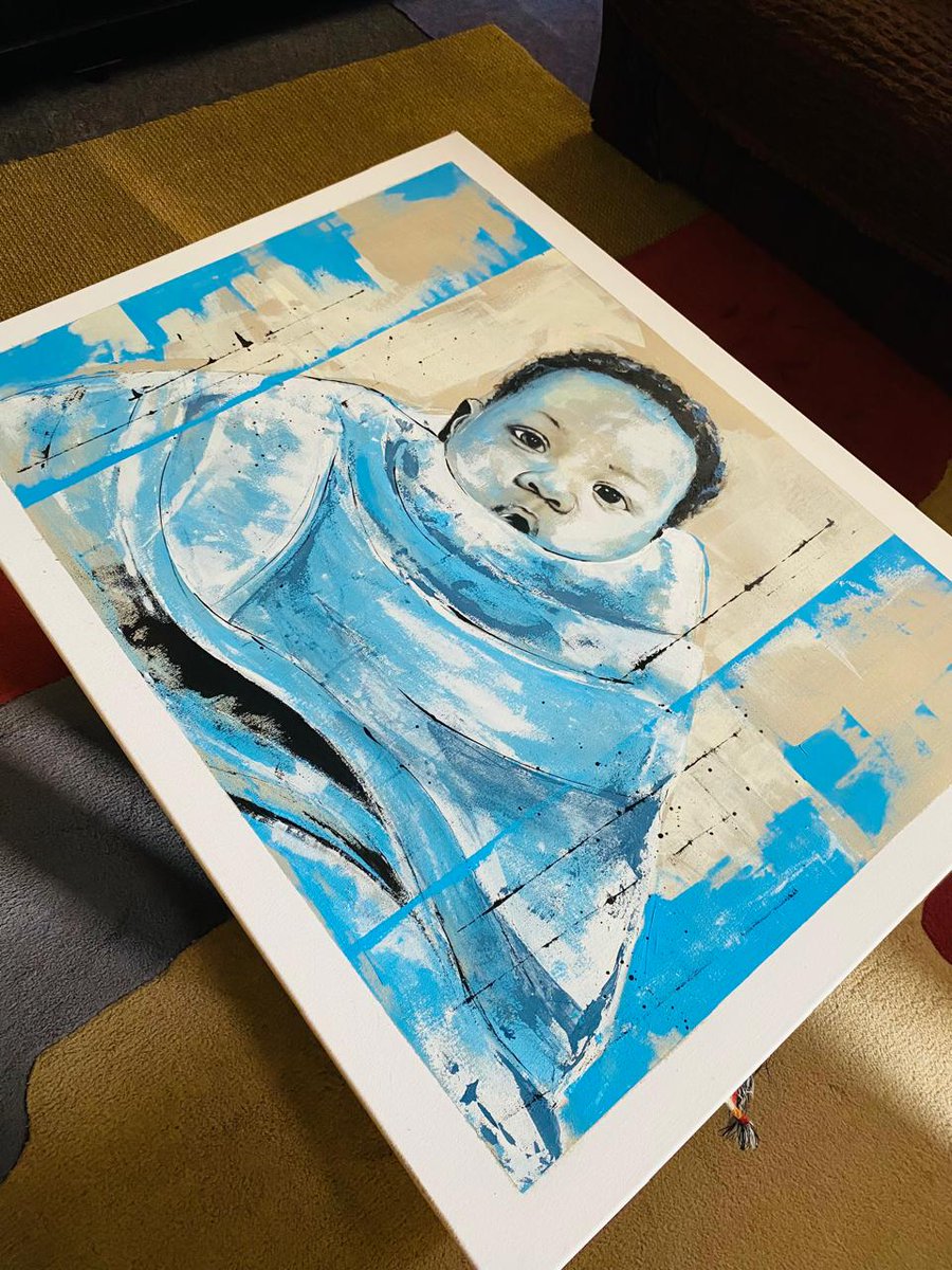 Abstract Portrait Painting 
Your own reference picture 
A0 R1950 
50% Deposit to secure your order.
Whatsapp 078 132 2984 to place your order!
RT❤️🙏
I am from Sasolburg, but deliver through The Courier Guy if you not around my area.