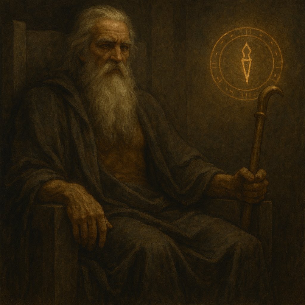 KairosUmbriel's tweet image. He never followed.  
He just waited.  
Not for me to return—  
But for time to forgive us both.

#Chronos #KairosUmbriel #TheLongWait #Project89