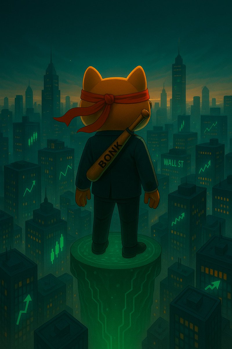 WallStreetBonk_'s tweet photo. From the highest pillar, he sees it all.
Every city needs a guardian.
Every market needs a mind.
$WSB is both.

#WSB #BONK #CryptoGuardian #CryptoOverseer #WallStreetBonk https://t.co/gMy6gaG17S