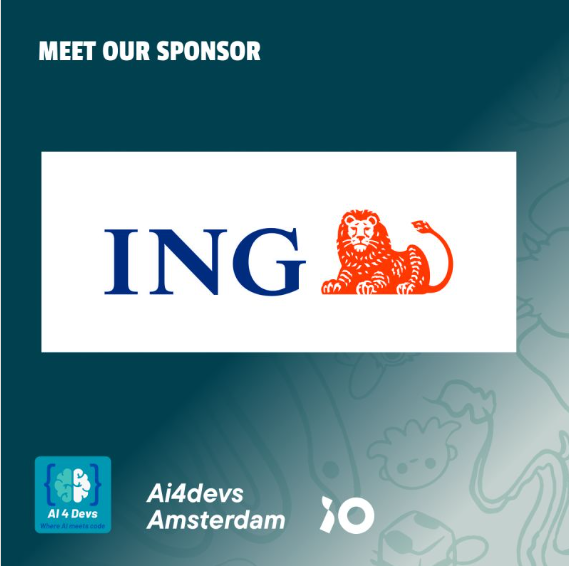 AI4Devs (@ai4devs) on Twitter photo Weโre proud to announce our new #Sponsor : <a href="/ingnl/">ING Nederland</a> ING Nederland
@AI4Devs โ the no-fluff, dev-first #AI conference happening Sept 19 in Amsterdam.
ING itโs one of Europeโs biggest tech employers, where AI and automation drive real impact
Tickets amsterdam.ai4devs.io Weโre proud to announce our new #Sponsor : <a href="/ingnl/">ING Nederland</a> ING Nederland
@AI4Devs โ the no-fluff, dev-first #AI conference happening Sept 19 in Amsterdam.
ING itโs one of Europeโs biggest tech employers, where AI and automation drive real impact
Tickets amsterdam.ai4devs.io